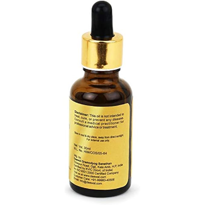 Deewal ROSE GOLD RADIANCE FACE OIL FOR MOISTURIZED, HEALTHY, DRY AND ACNE FREE SKIN FOR NATURAL GLOW, 30ML - Image 3